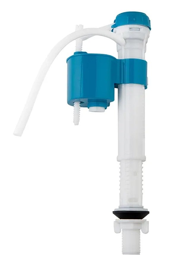 JAGGER صمام تعبئة خزان المرحاض البلاستيكي المضاد للارتداد JAGGER JAG345 قابل للتعديل من 6 إلى 10 بوصات، طقم إصلاح صمام الكرة لخزان التدفق مناسب للمراحيض ذات القطعة الواحدة والقطعتين (صمام تدفق عالي الضغط، 1) - Image 1